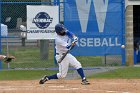 Baseball vs CGA  Wheaton College Baseball vs Coast Guard Academy during game one of the NEWMAC semi-finals playoffs. - (Photo by Keith Nordstrom) : Wheaton, baseball, NEWMAC